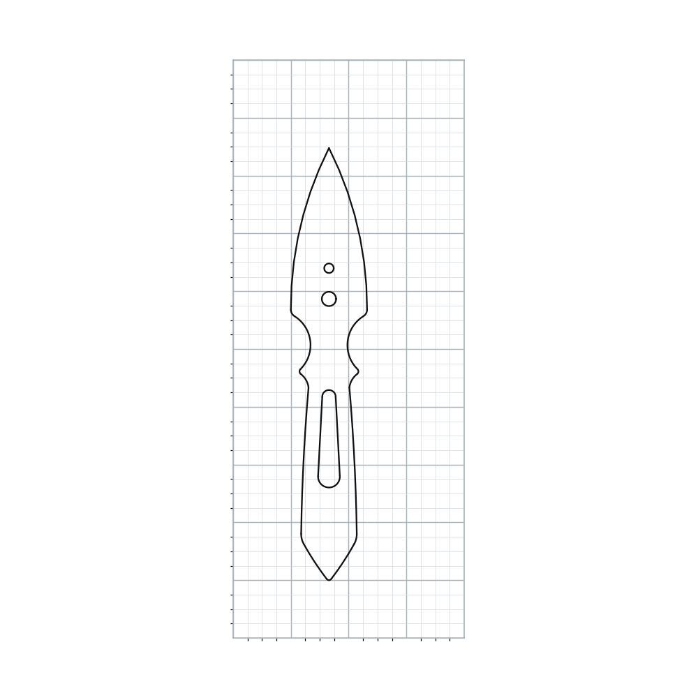 Knife Blank 082