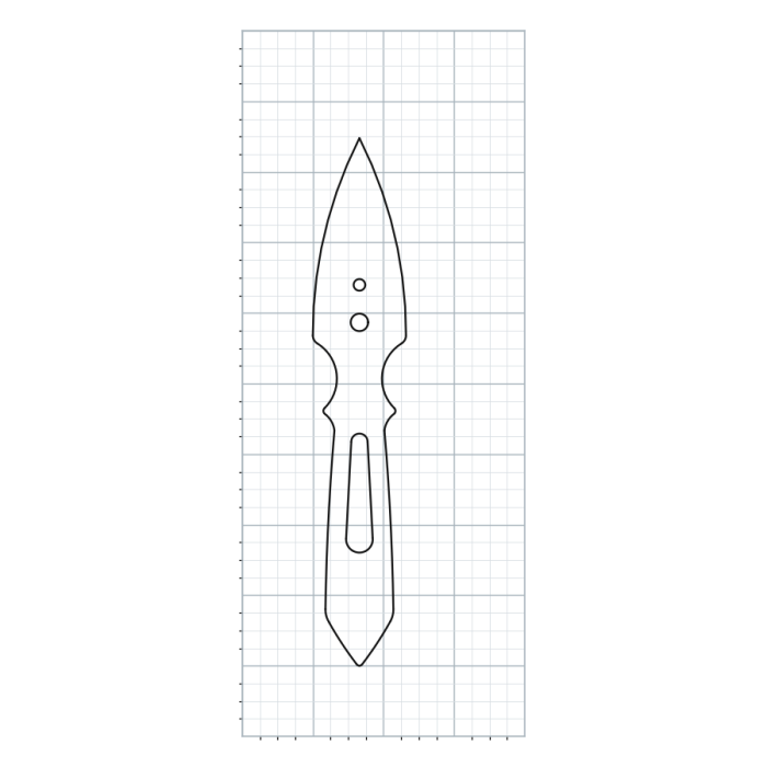 Knife Blank 082