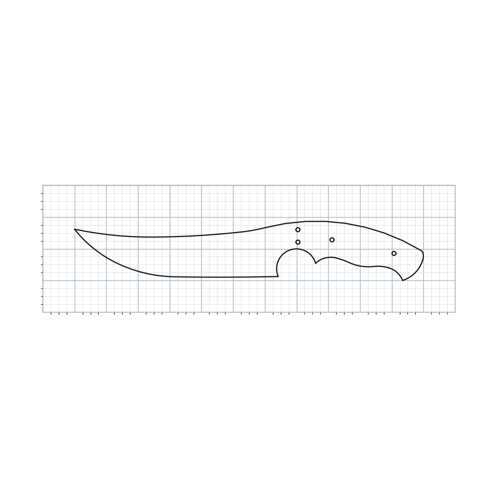 Knife Blank 086