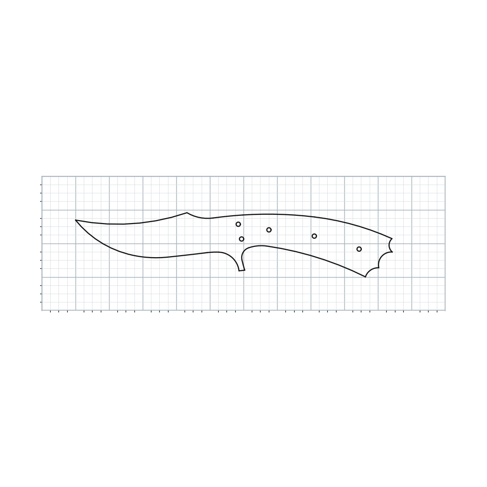 Knife Blank 089