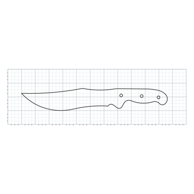 Knife Blank 091