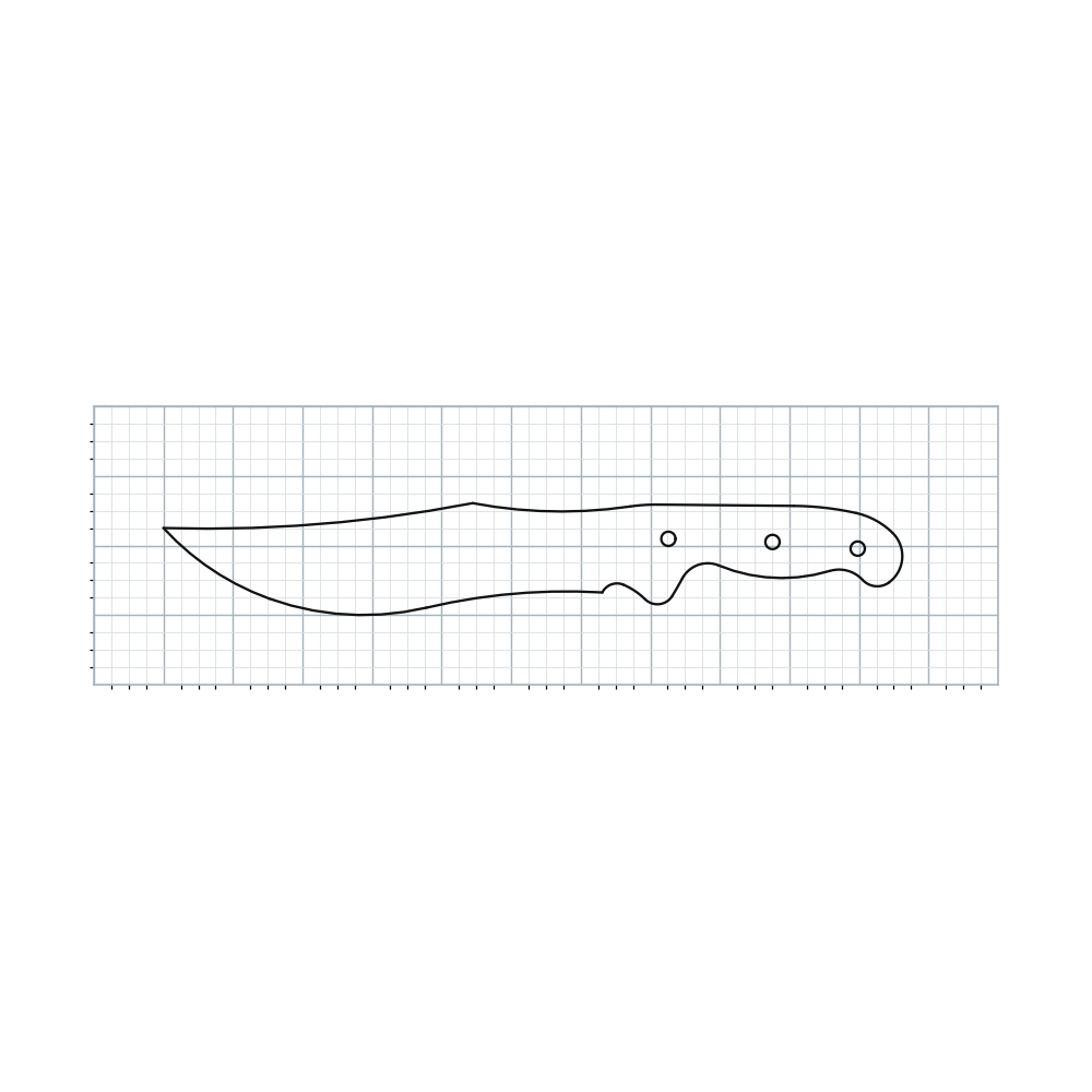Knife Blank 091