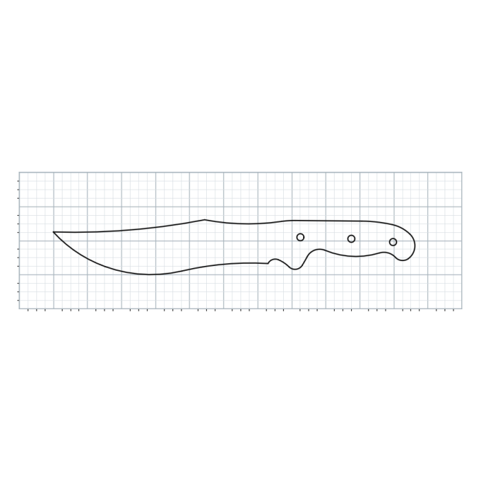 Knife Blank 091