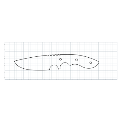 Knife Blank 092