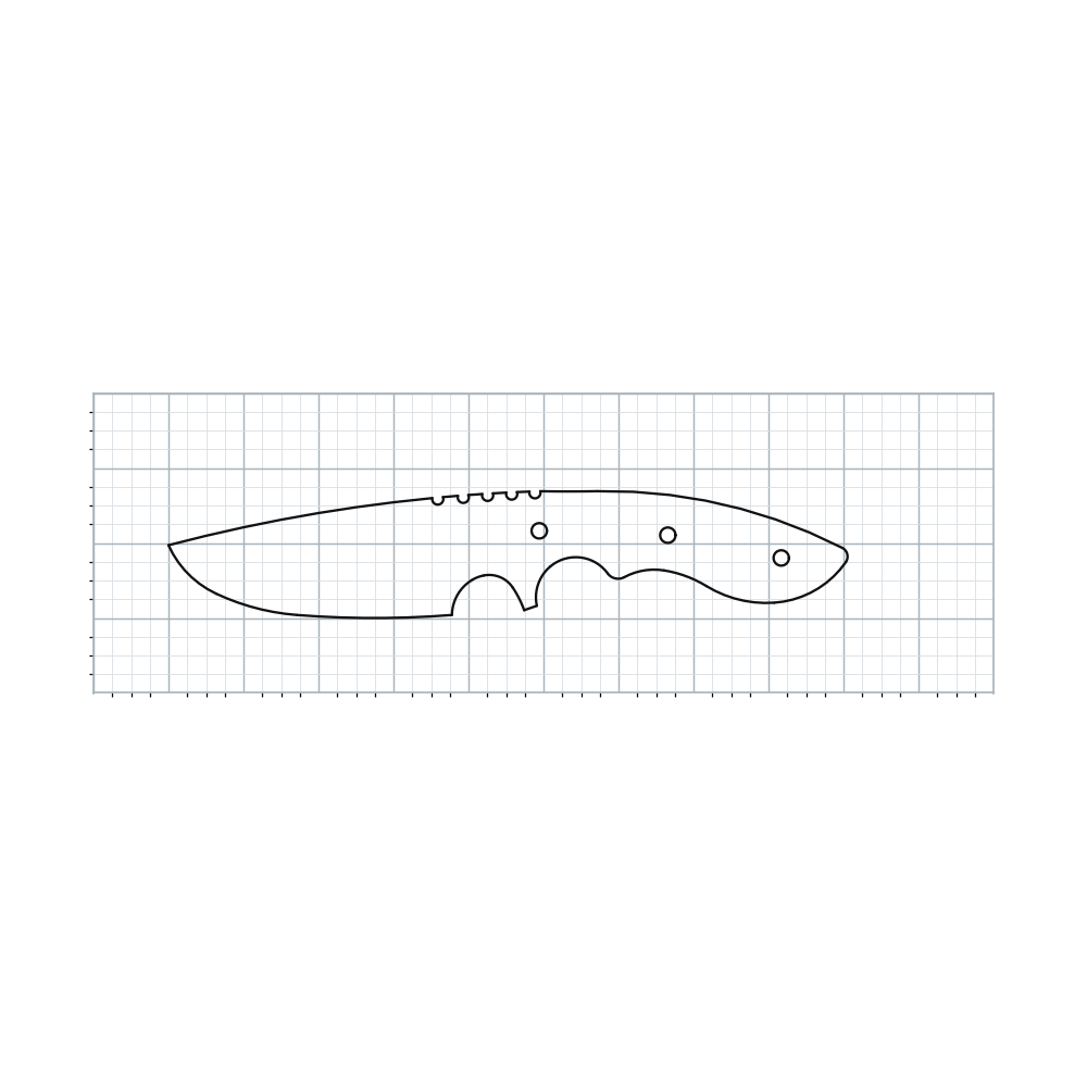 Knife Blank 092