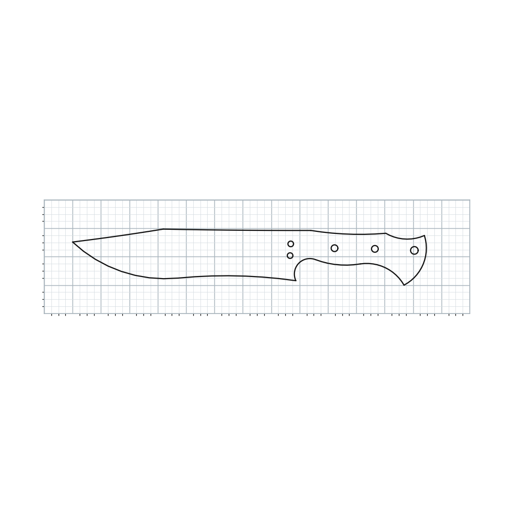 Knife Blank 093