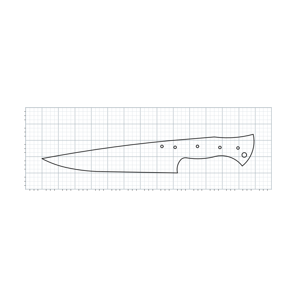 Knife Blank 095