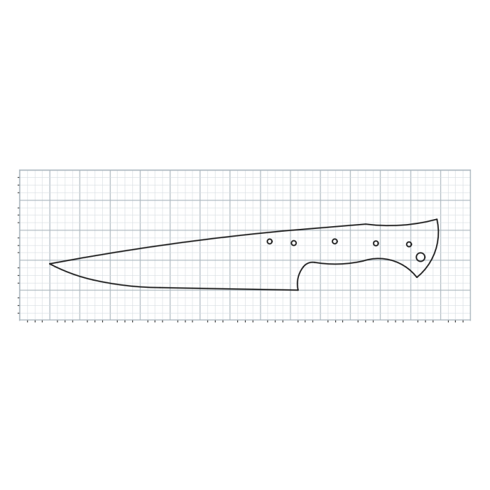 Knife Blank 095