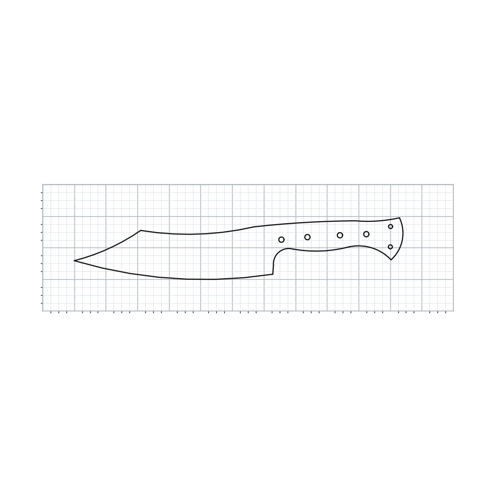 Knife Blank 096
