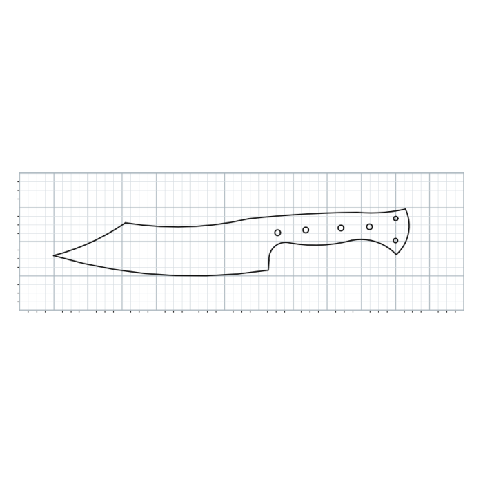 Knife Blank 096