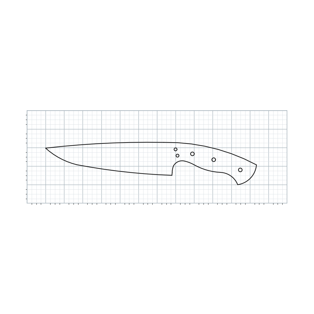 Knife Blank 097