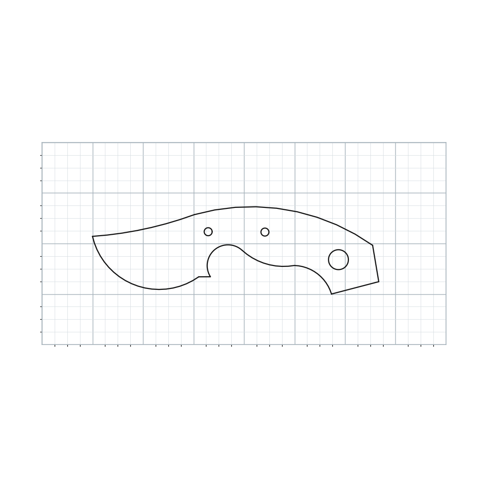 Knife Blank 098
