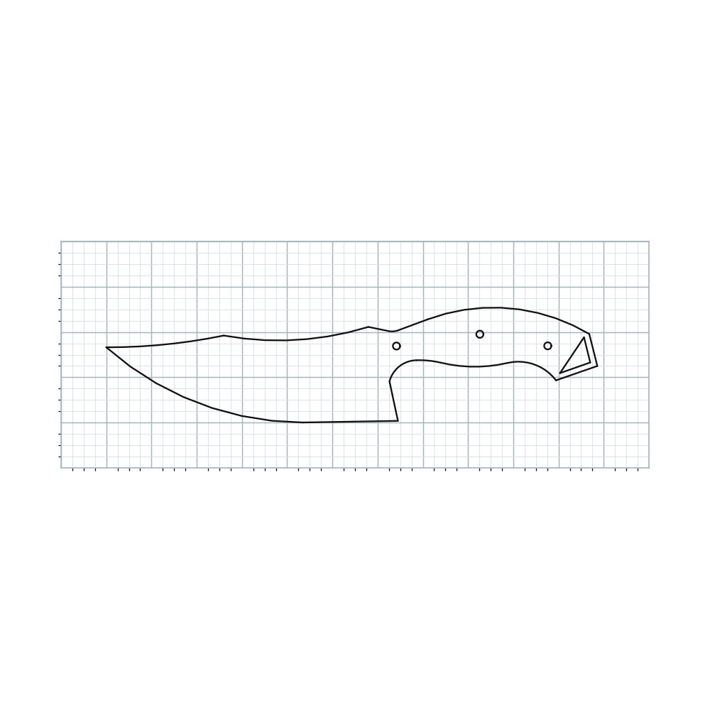 Knife Blank 099