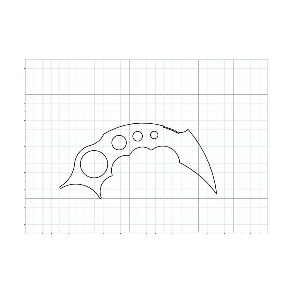Knife Blank 166