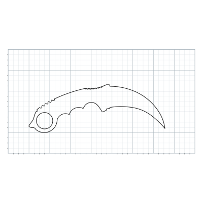Knife Blank 186
