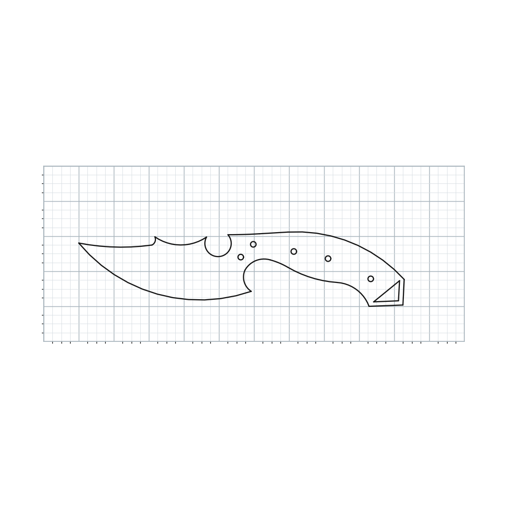 Knife Blank 203