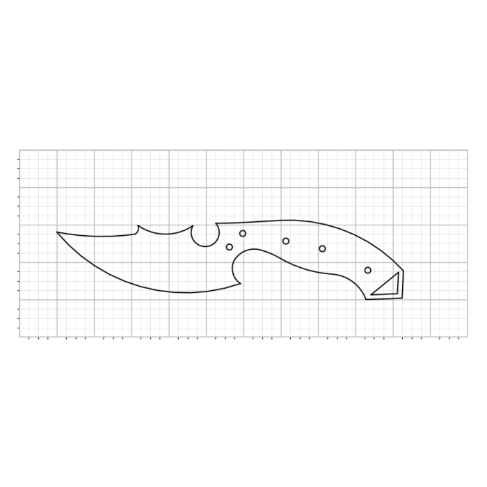 Knife Blank 203