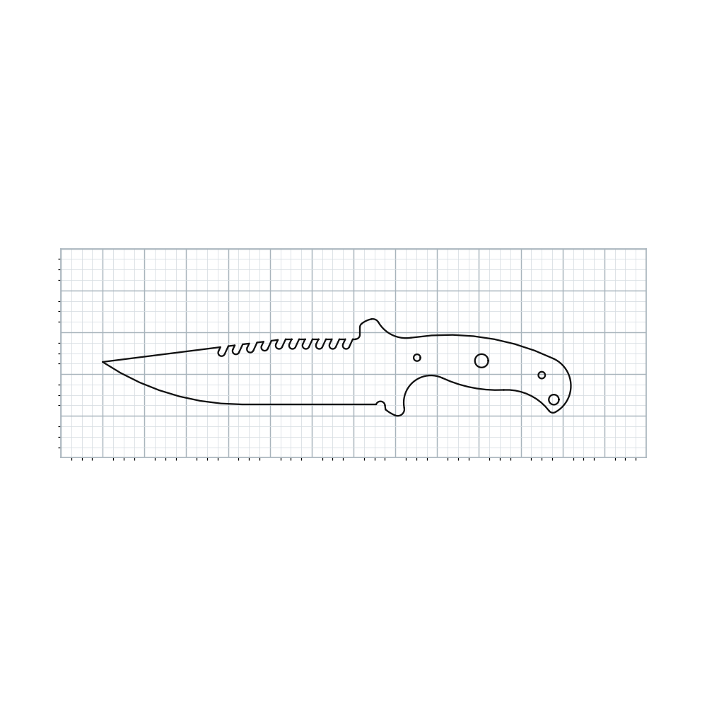 Knife Blank 205