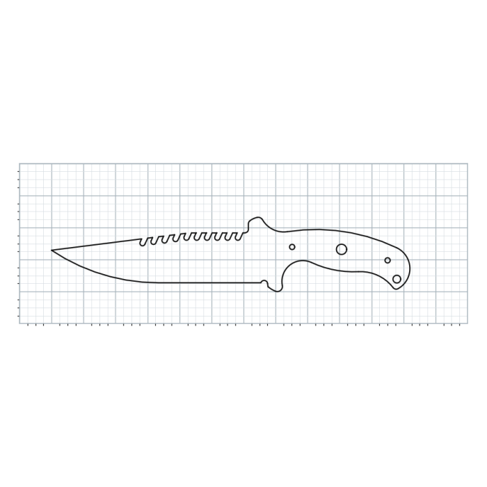Knife Blank 205