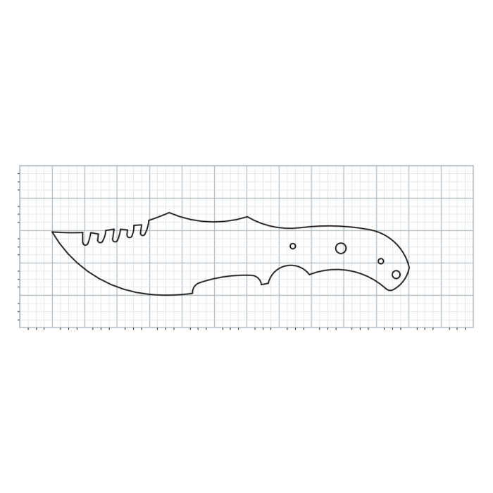 Knife Blank 207