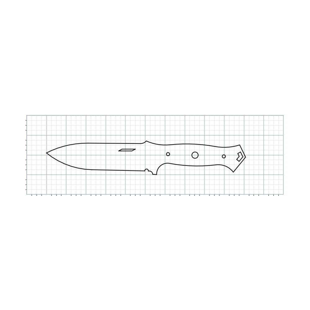Knife Blank 208