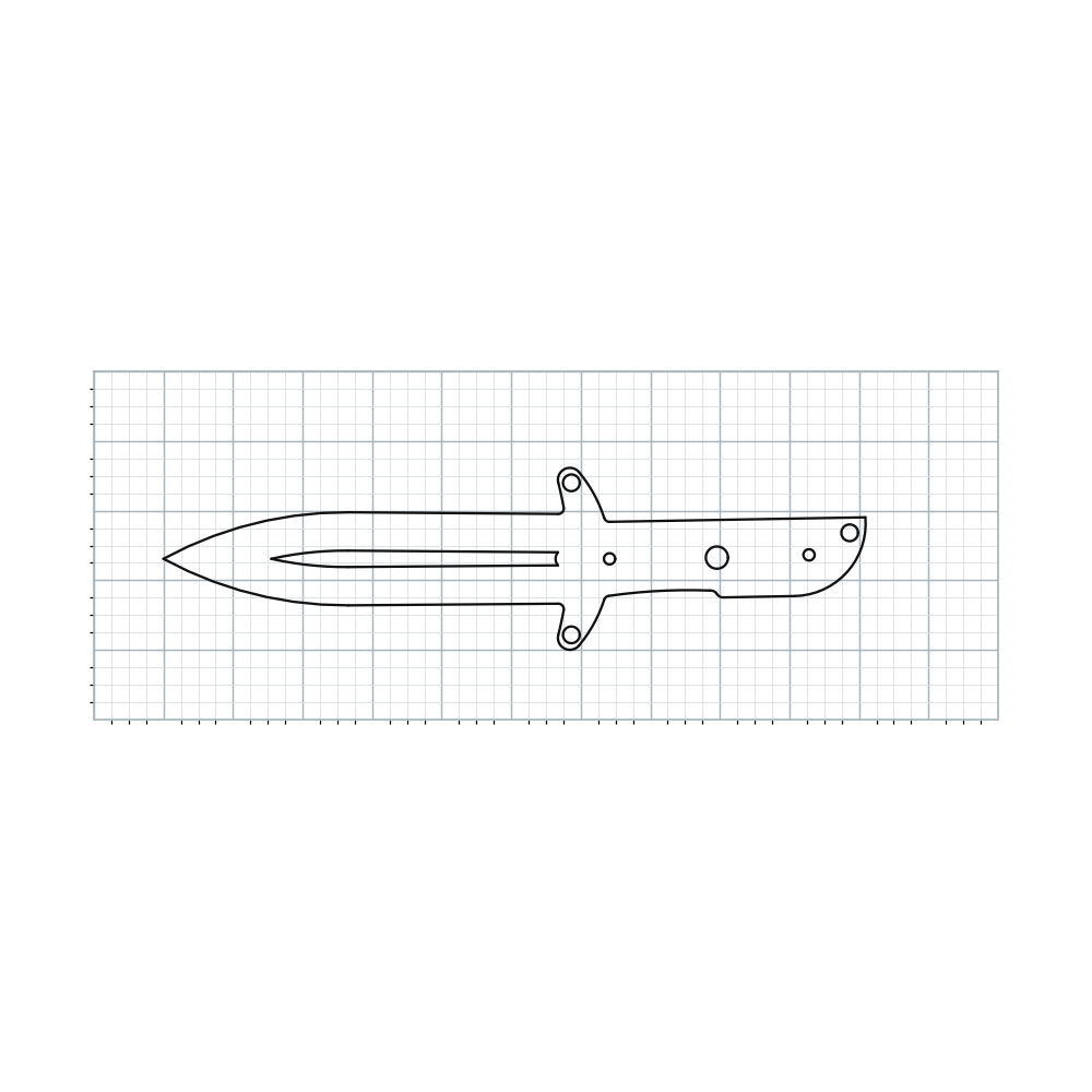 Knife Blank 209