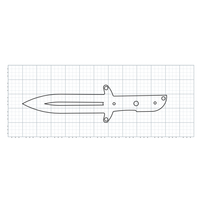 Knife Blank 209