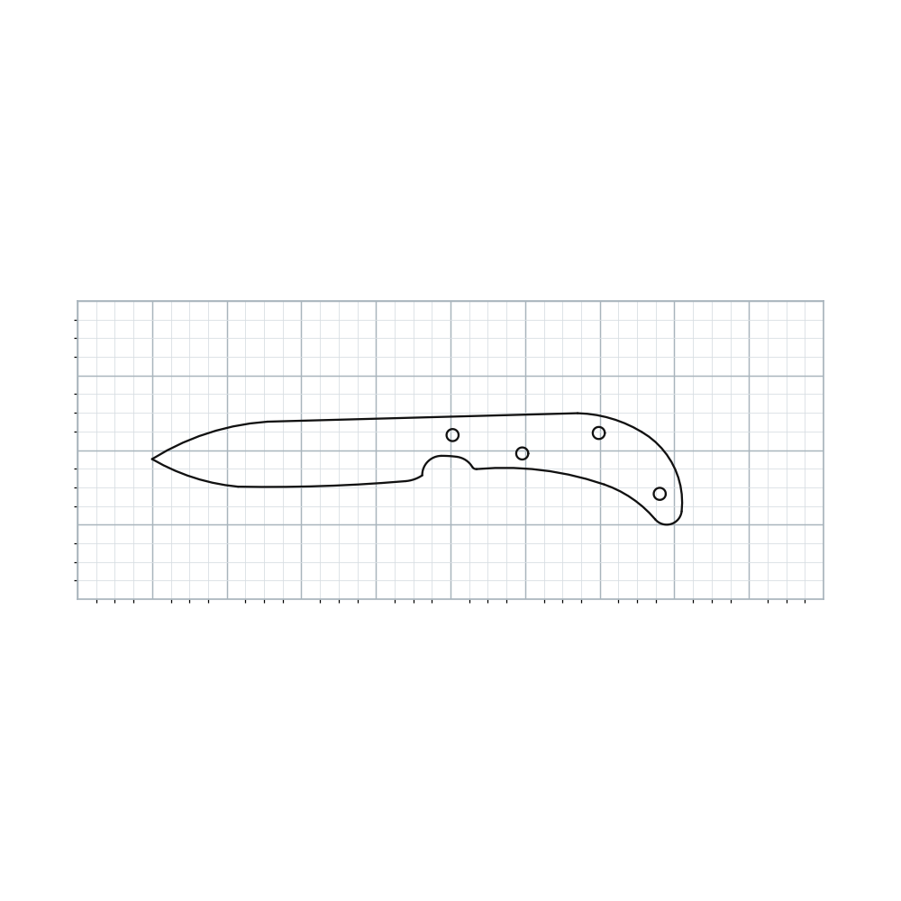 Knife Blank 222
