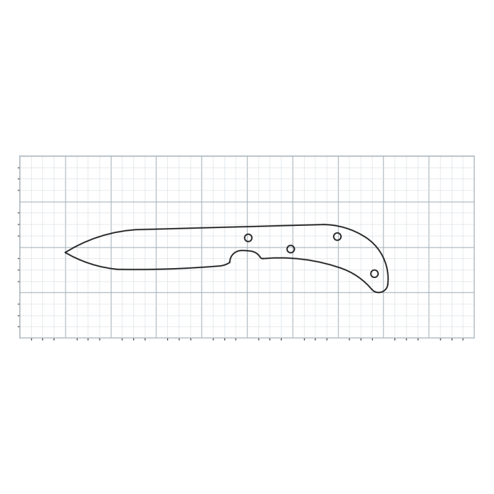 Knife Blank 222
