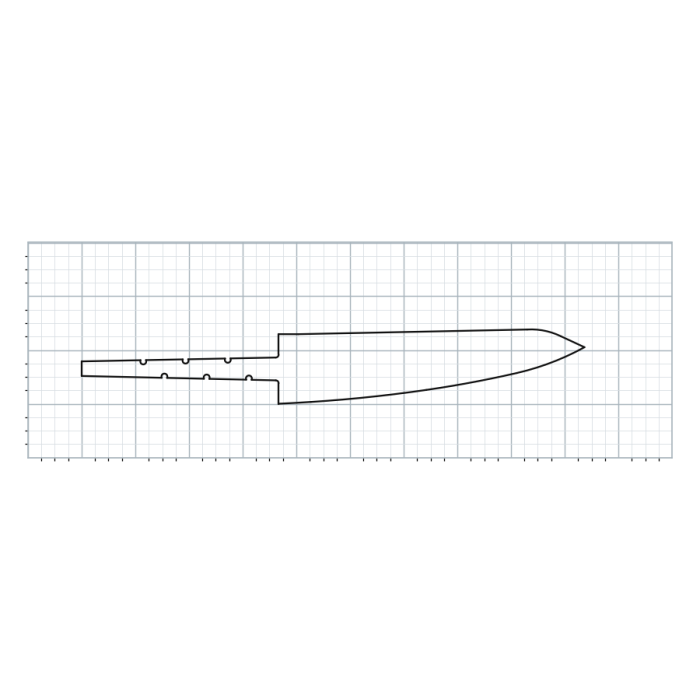 Knife Blank 258
