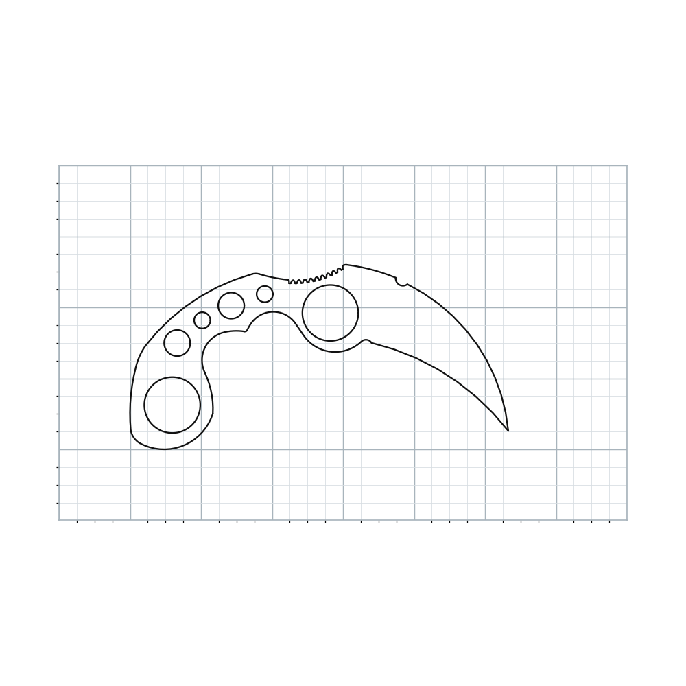 Knife Blank 281