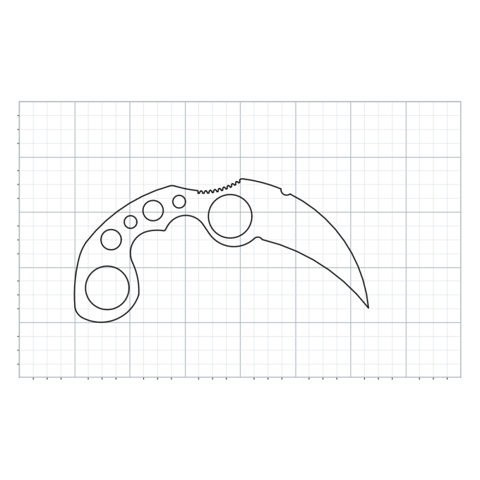 Knife Blank 281