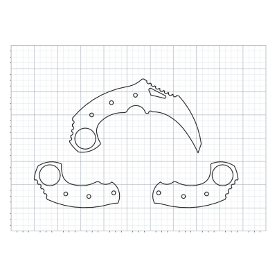 Knife Blank 283