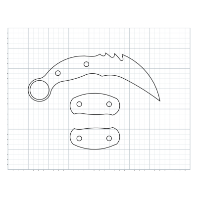 Knife Blank 286