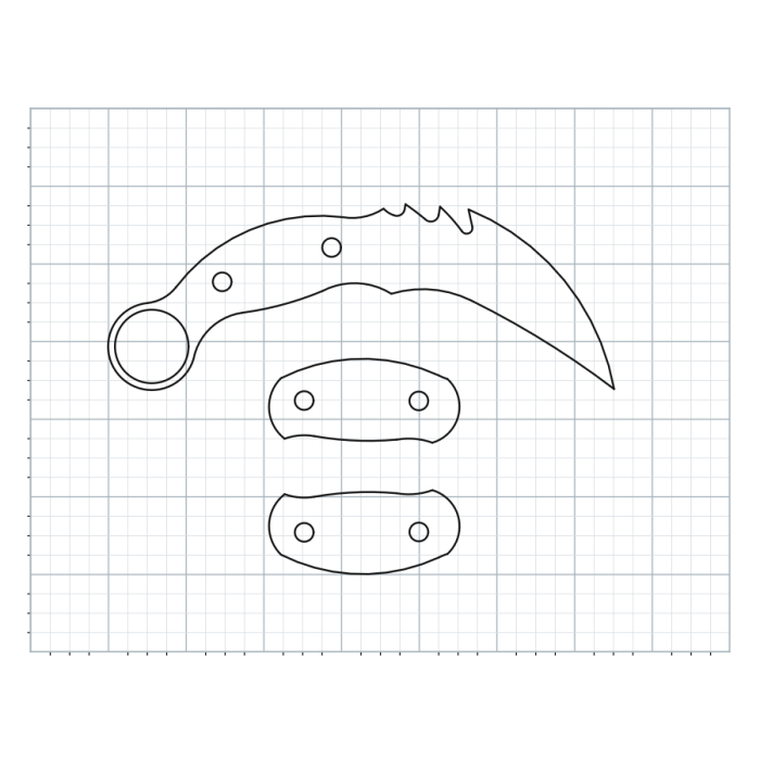 Knife Blank 286