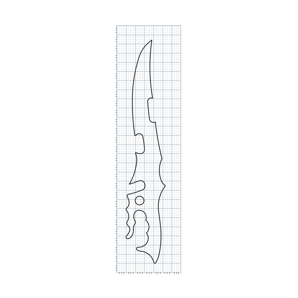 Knife Blank 296