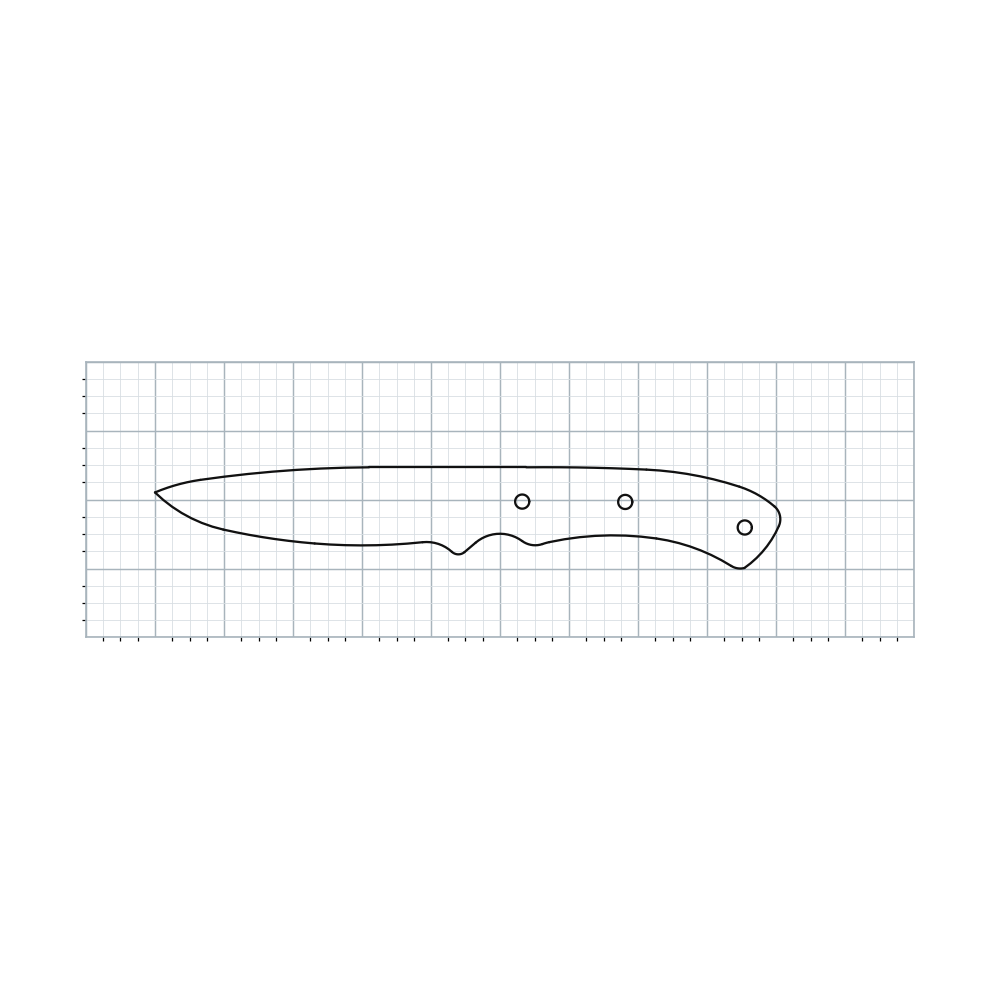 Knife Blank 007