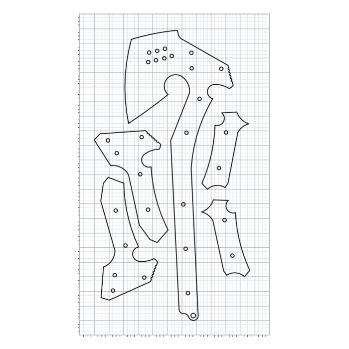 Knife Blank 309