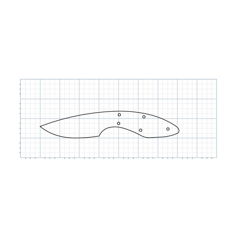 Knife Blank 009