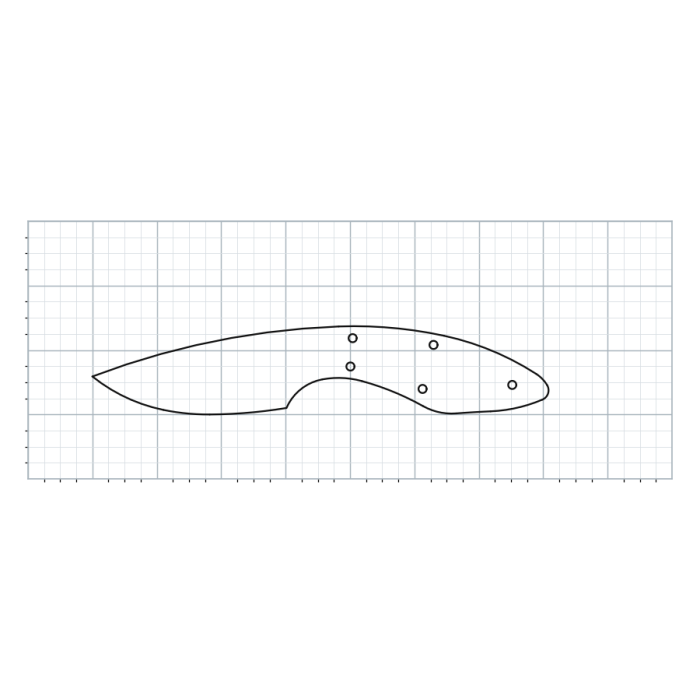 Knife Blank 009