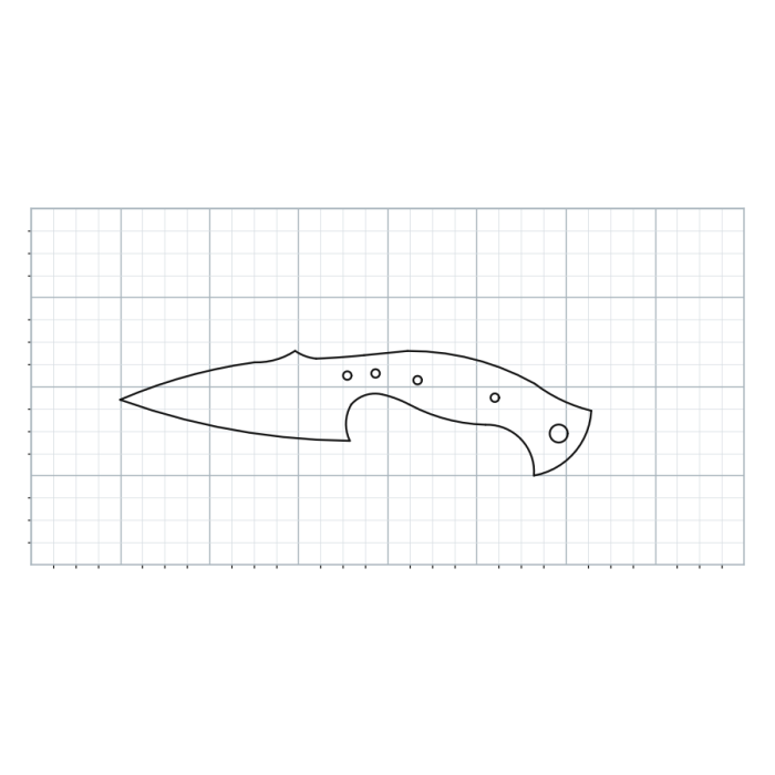 Knife Blank 011