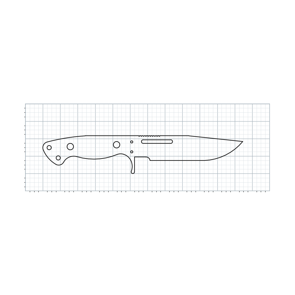 Knife Blank 358