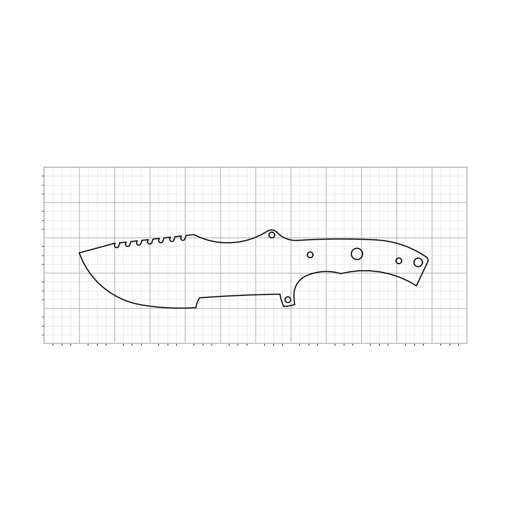 Knife Blank 014