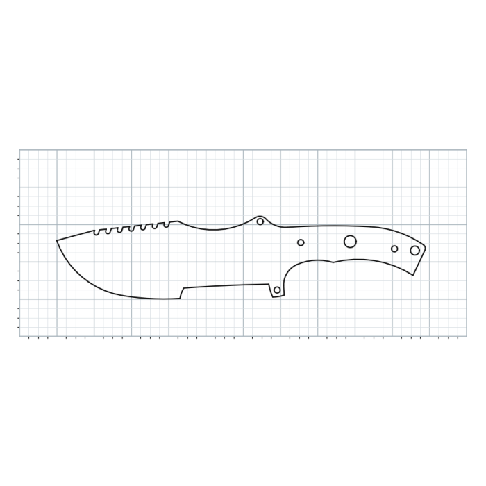 Knife Blank 014