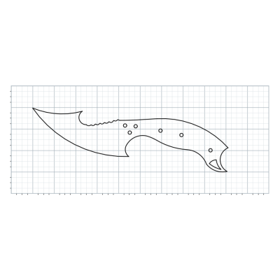Knife Blank 015