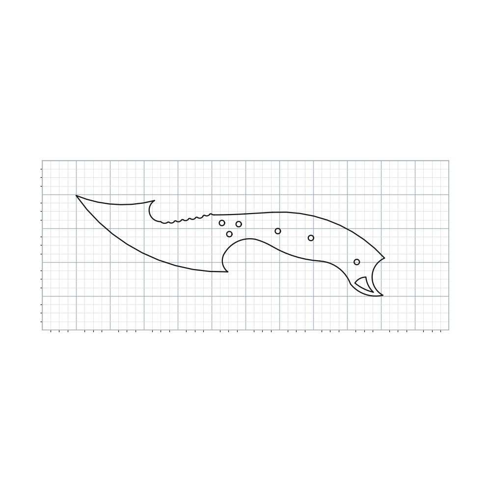 Knife Blank 015