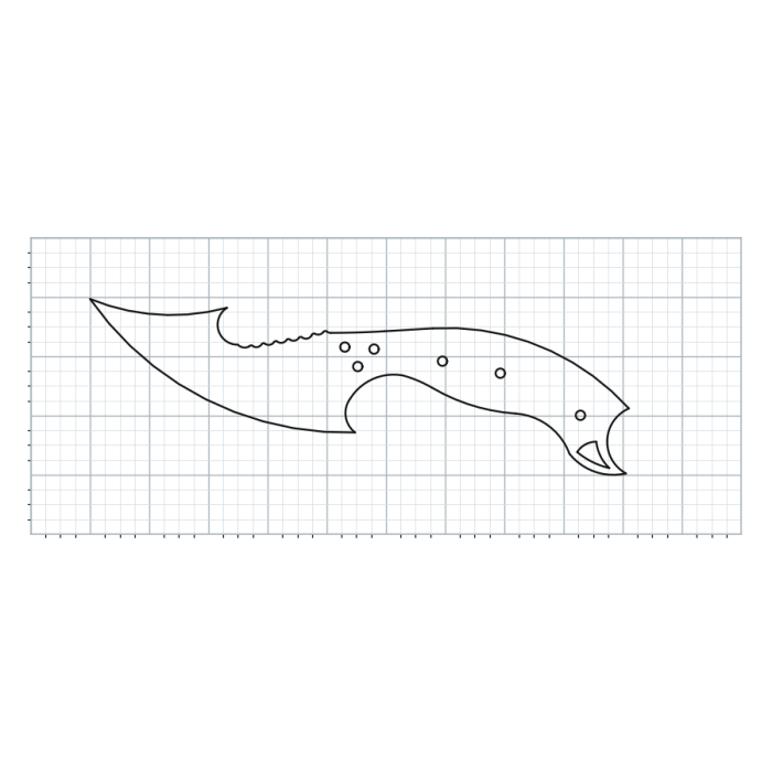 Knife Blank 015