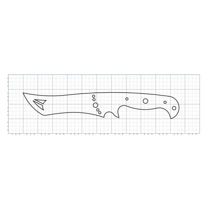 Knife Blank 016