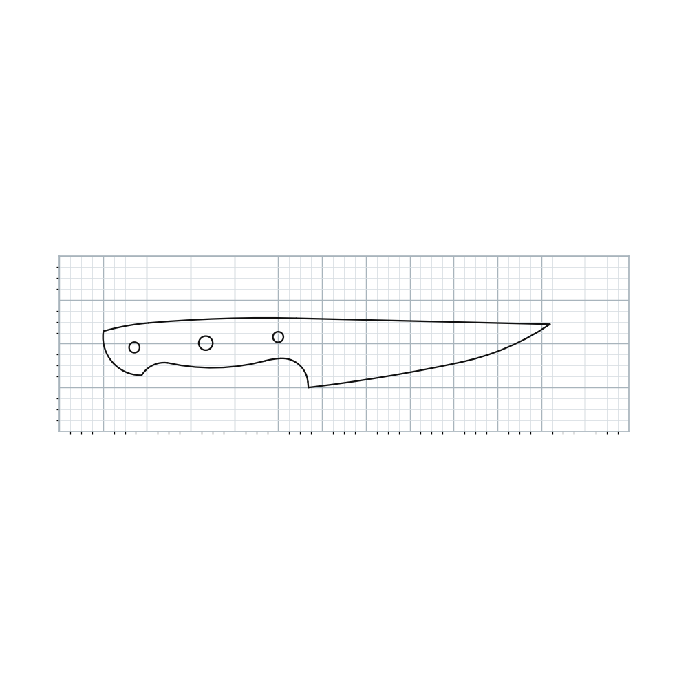 Knife Blank 393