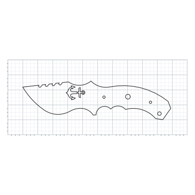 Knife Blank 018